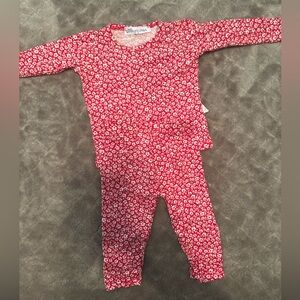 Bamboo Baby Goosebumps 2 piece set and bow bundle